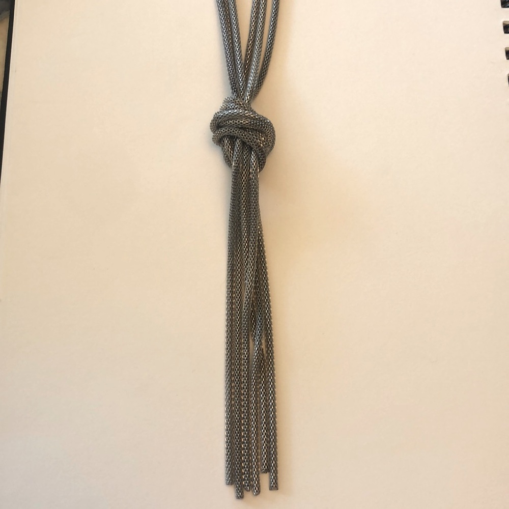 3/$20 Long Silver Necklace